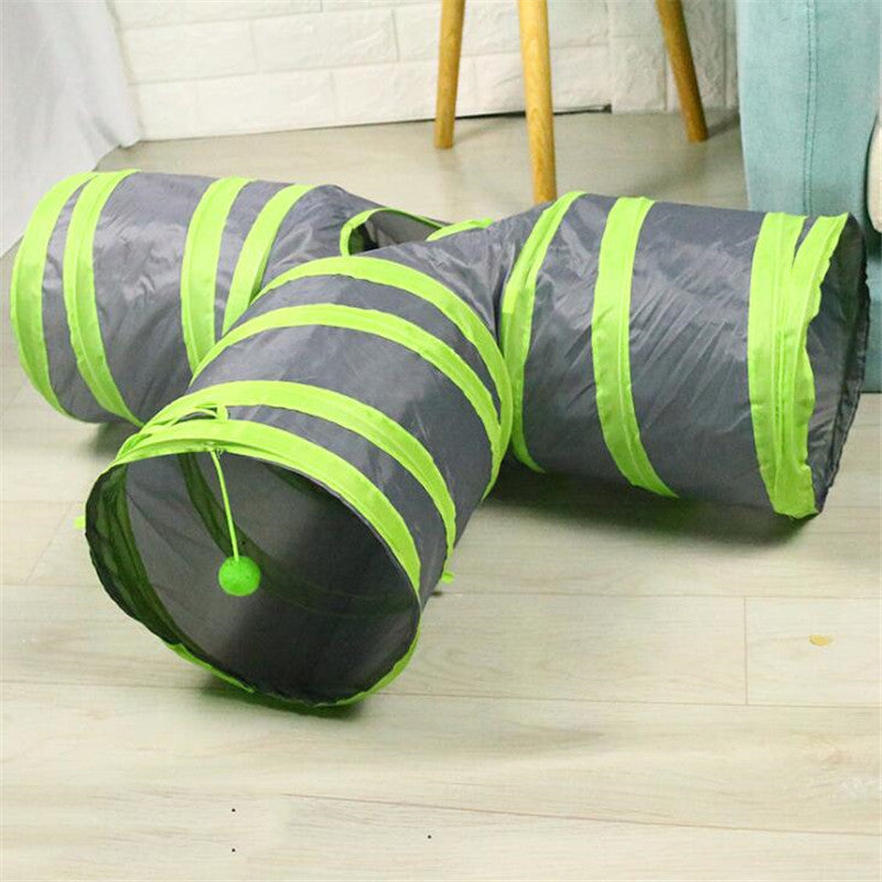 Mini Adventures at Home with a Cat Tunnel