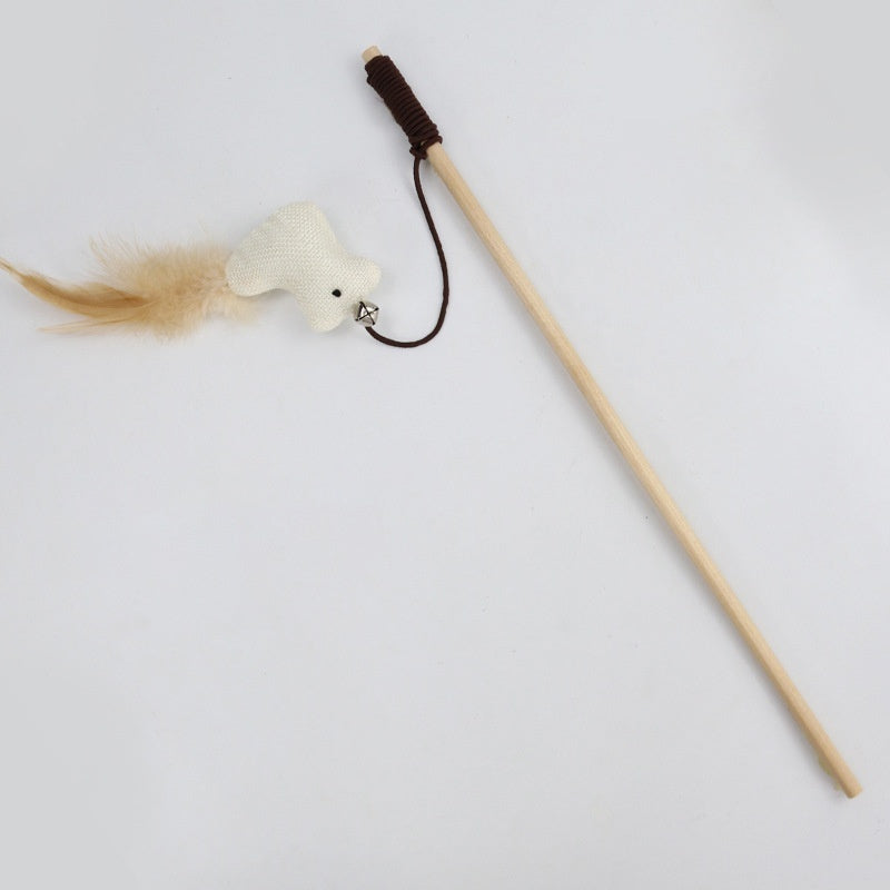 Play, Have Fun, Jump – With a Feathered Stick!