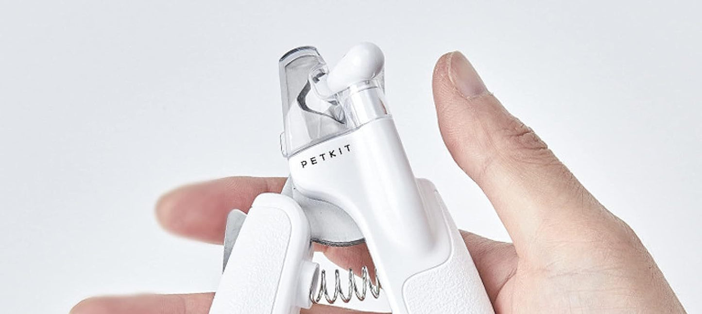 Safe Nail Care with Lighted Scissors