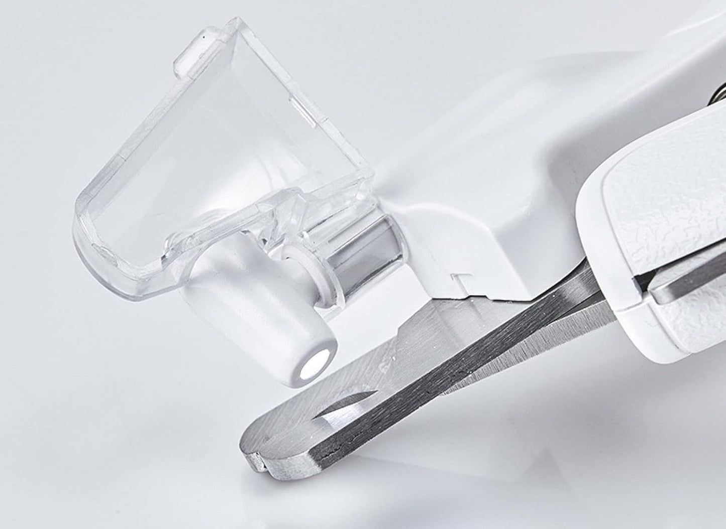 Safe Nail Care with Lighted Scissors