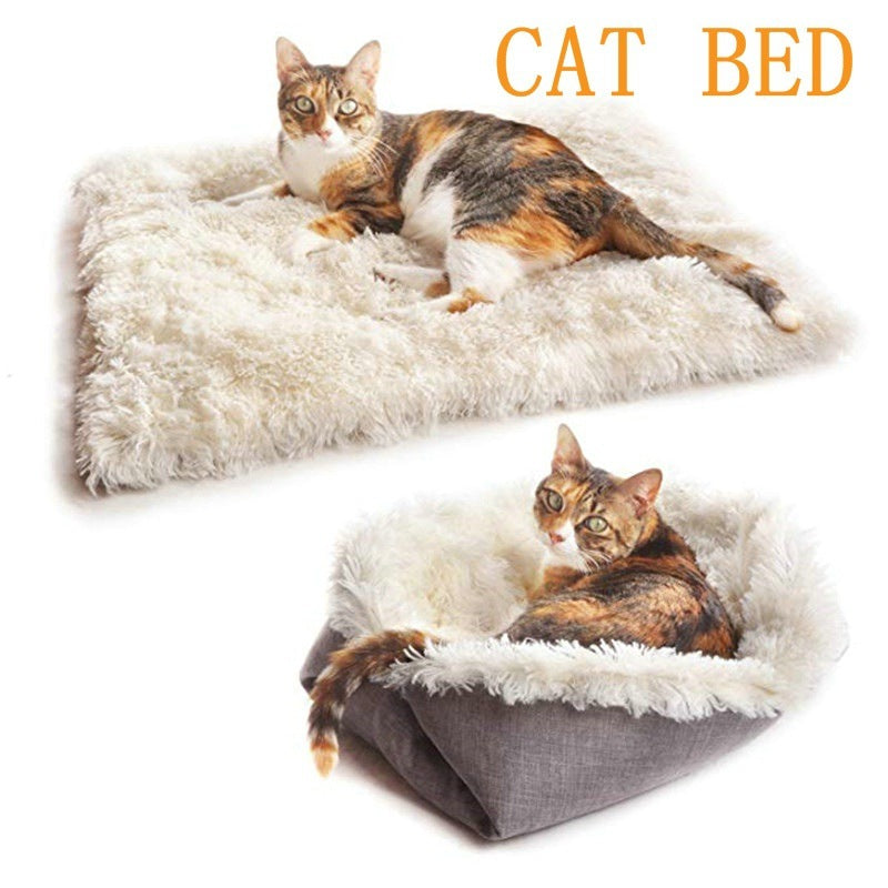 A Soft Bed That Will Pamper Your Cat's Dreams