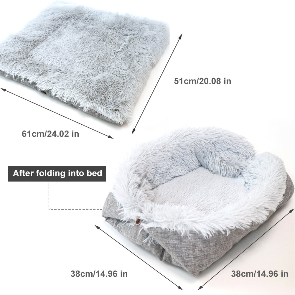 A Soft Bed That Will Pamper Your Cat's Dreams