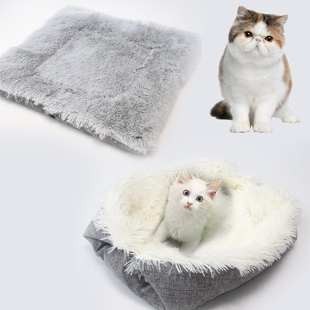 A Soft Bed That Will Pamper Your Cat's Dreams