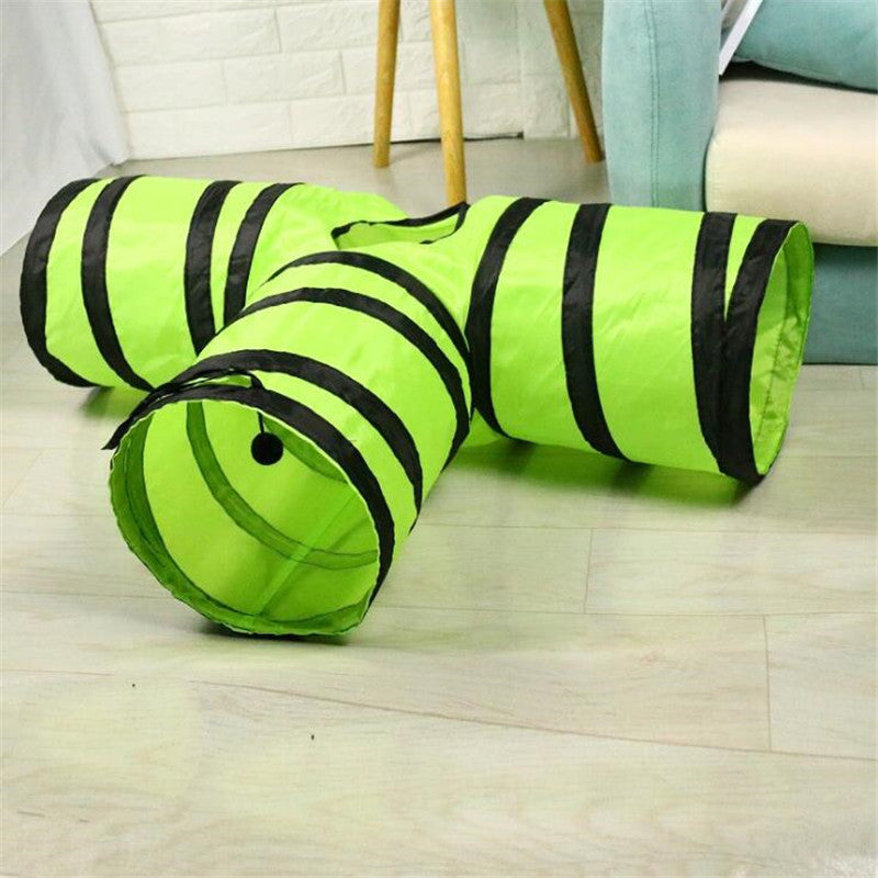Mini Adventures at Home with a Cat Tunnel