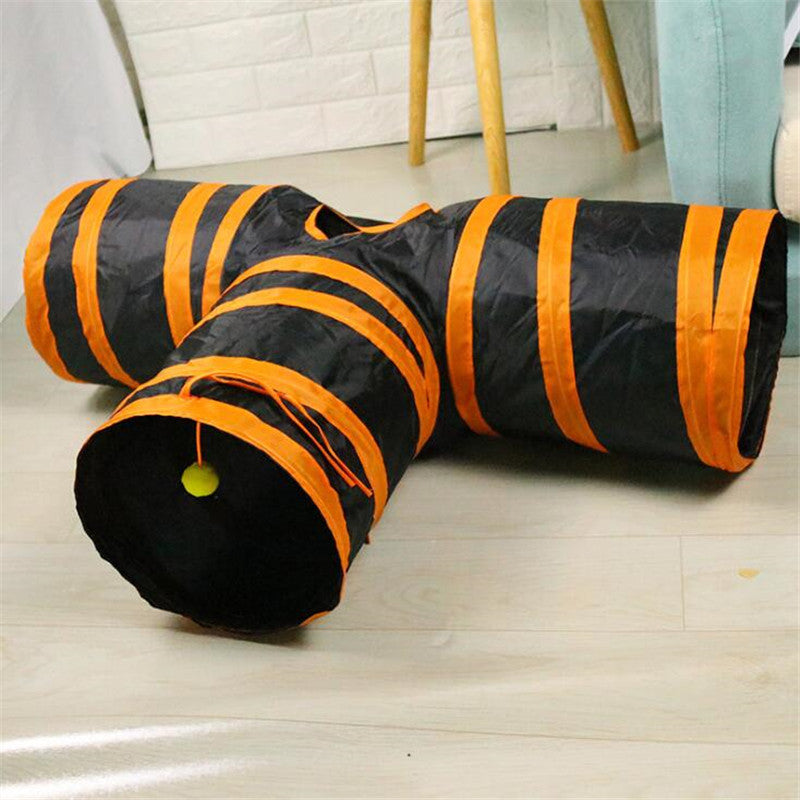 Mini Adventures at Home with a Cat Tunnel