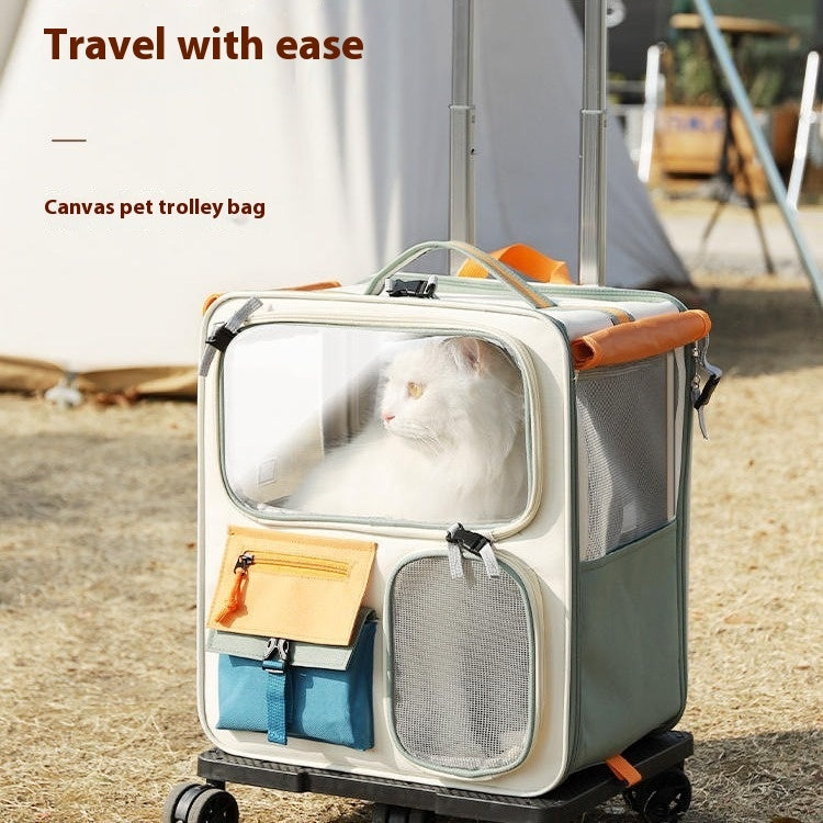 Comfortable as a Suitcase, Heaven for Your Cat!