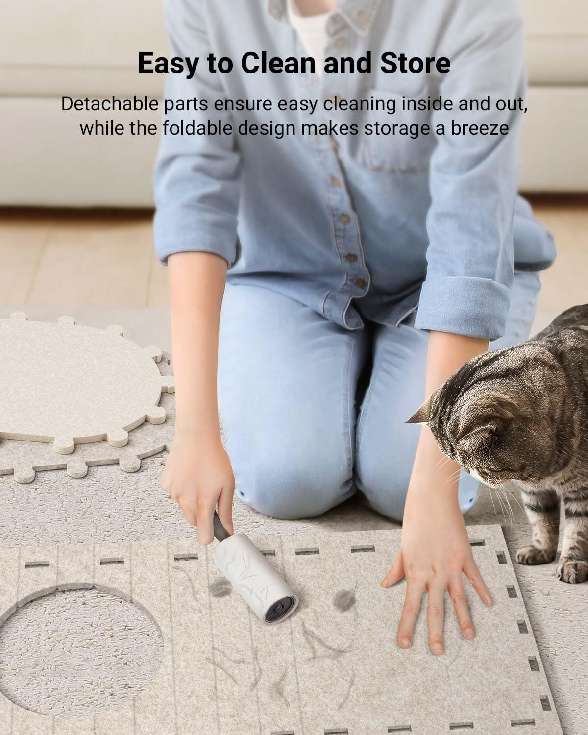 Cat Palace: Balcony, Scratching Post, Peaceful