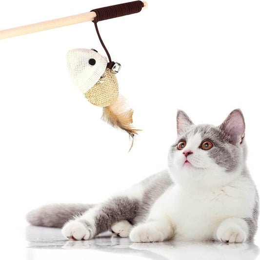 Play, Have Fun, Jump – With a Feathered Stick!