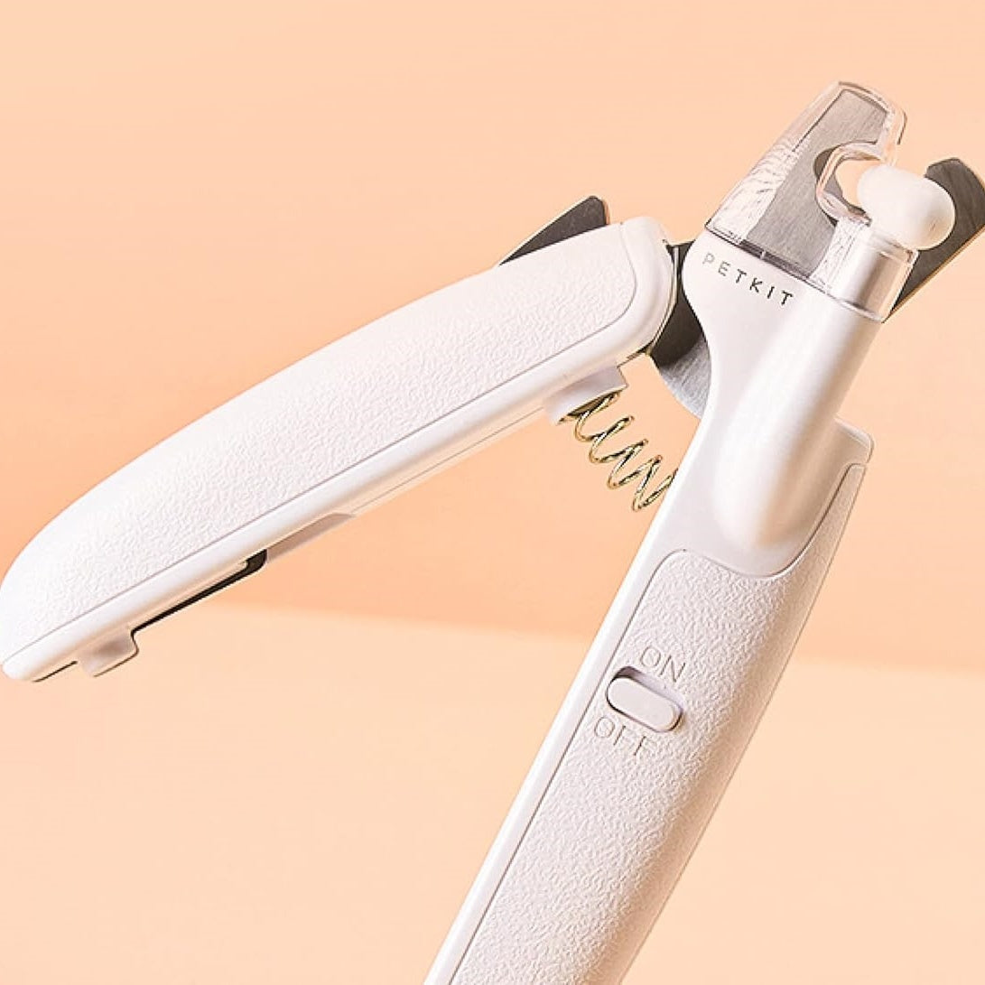 Safe Nail Care with Lighted Scissors