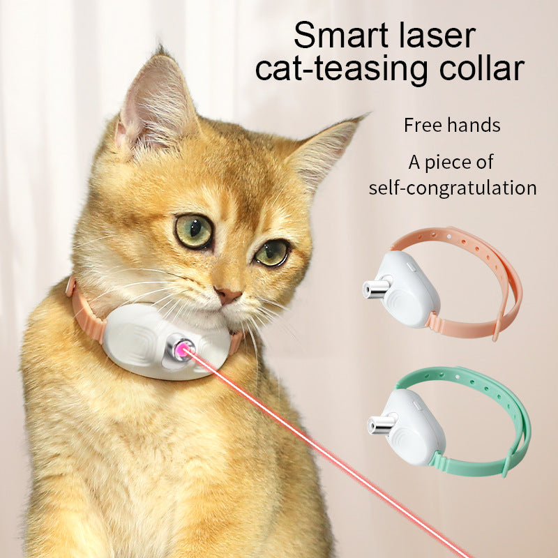 Play Anywhere with the Rechargeable Laser Collar!